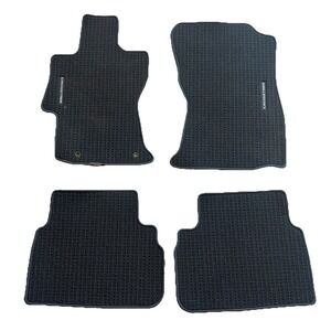 Subaru OEM Crosstrek Carpet Floor Mats Black J501SFL020 New 4 Piece Set